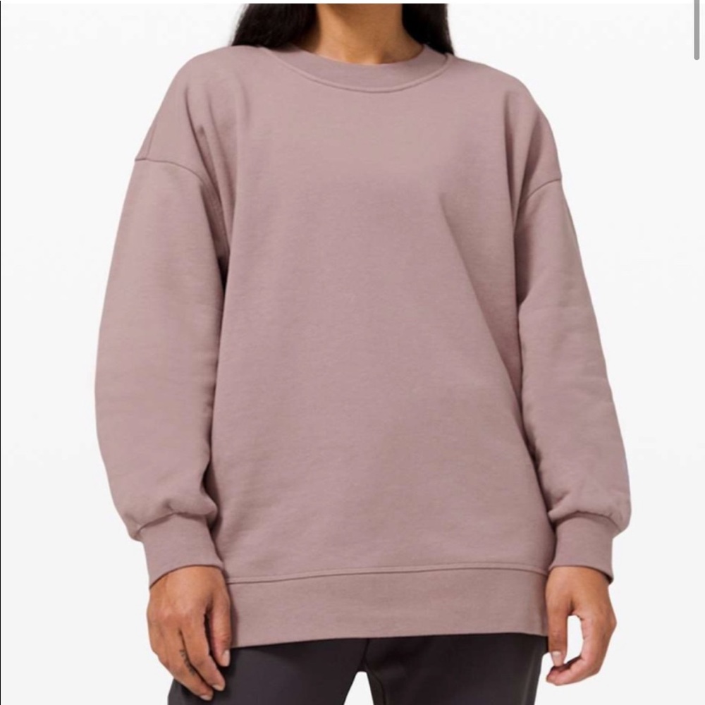 Lululemon Perfectly Oversized Crew Sweatshirt Sz 8